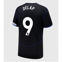 Dres Chelsea Liam Delap #9 Rezervni 2025-26 Kratak Rukav